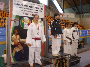 Eleonora 2� cl. Camp. Italiano Kumite